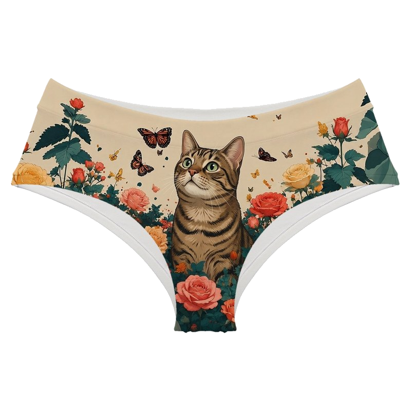 The cat painted onto a Dokoyo product
